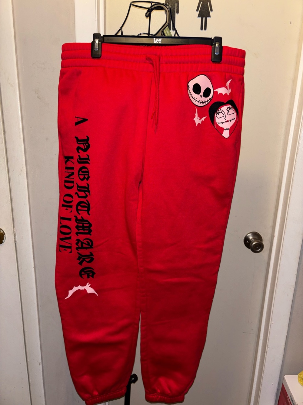 Nightmare before Christmas sweat pants size XL(15-17)